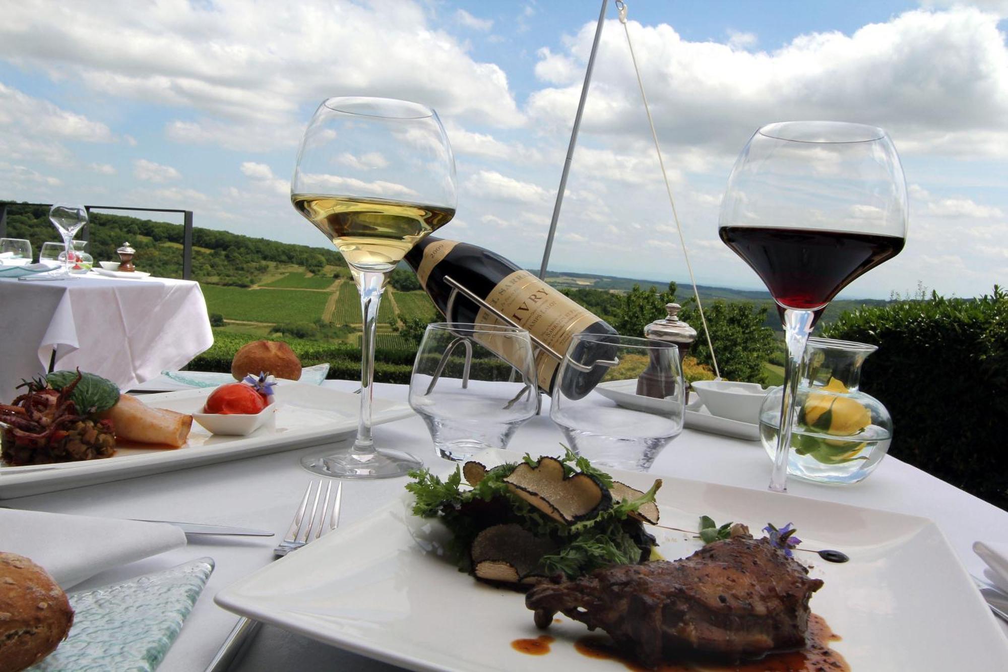 Hotel Restaurant La Montagne De Brancion Martailly-lès-Brancion Eksteriør bilde